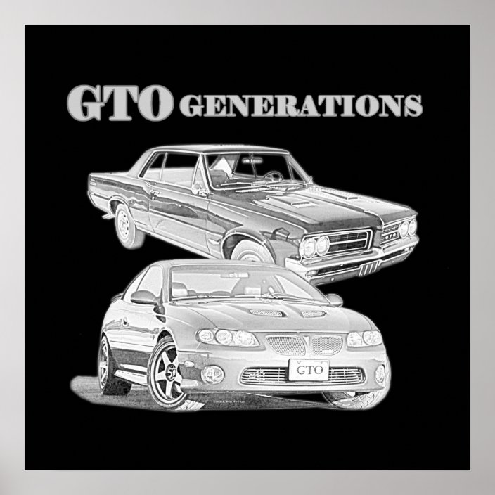 Gto Generations Poster Zazzle Com