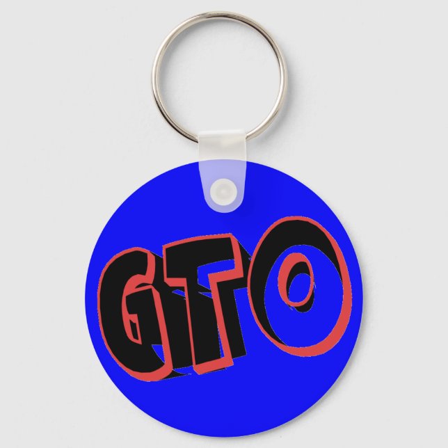 GTO Keychain (Front)