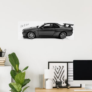 GTR BNR34 POSTER