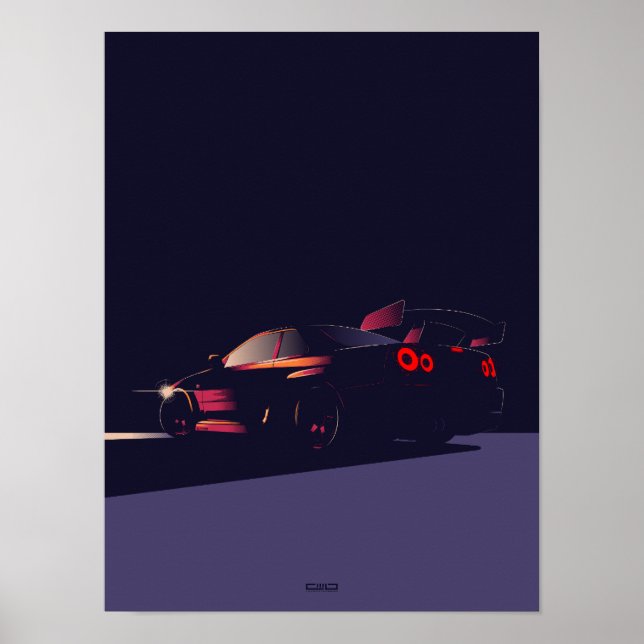 GTR R34  POSTER (Front)