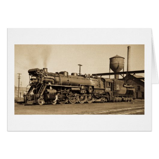 GTW Engine #6039 at Chicago, IL Cards (Front Horizontal)