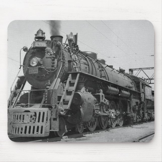 GTW Steam Engine #6335 Train #17 Mouse Pad (Front)