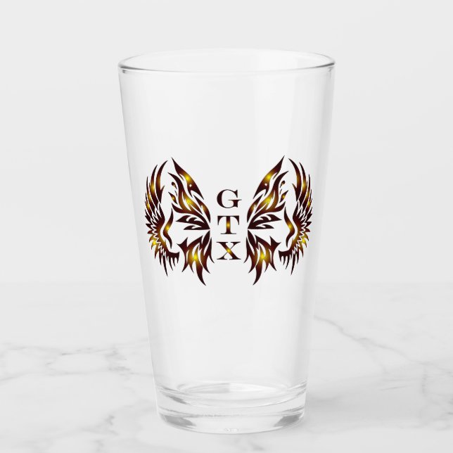 GTX Drinkware Glass (Front)