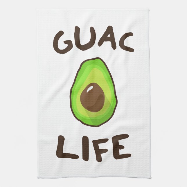 GUAC (Guacamole) LIFE Towel (Vertical)