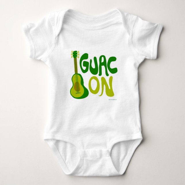 Guac On! Baby Bodysuit (Front)