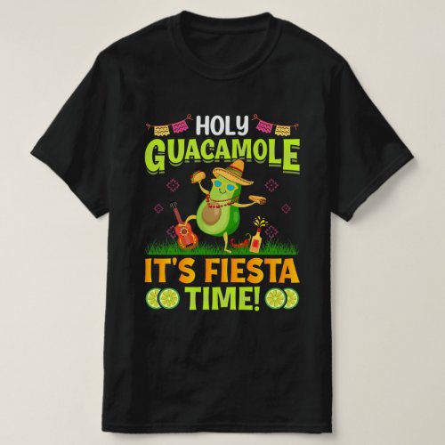 Guacamole Cinco De Mayo T Shirt Design