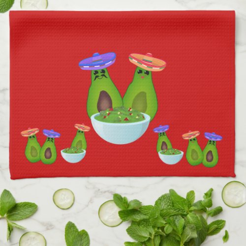 Guacamole Day Kitchen Towel