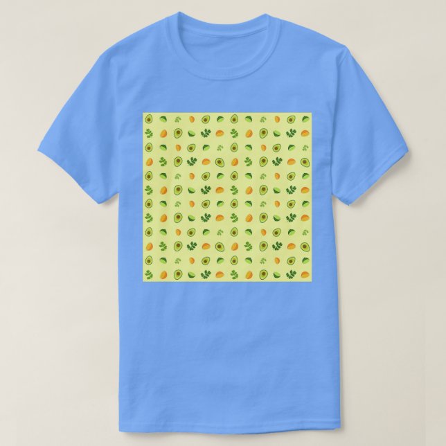 Guacamole pattern T-Shirt (Design Front)