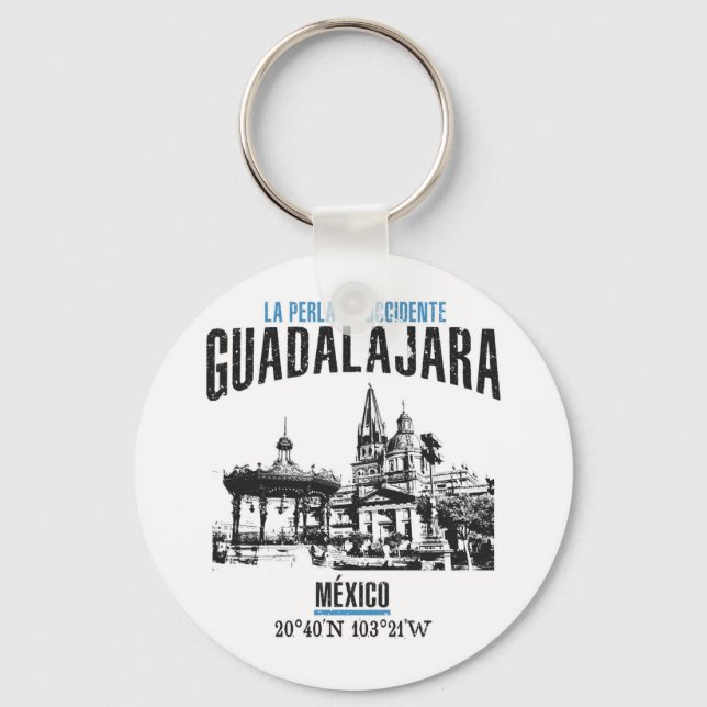 Guadalajara Keychain (Front)