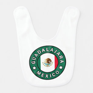 Guadalajara Mexico Baby Bib