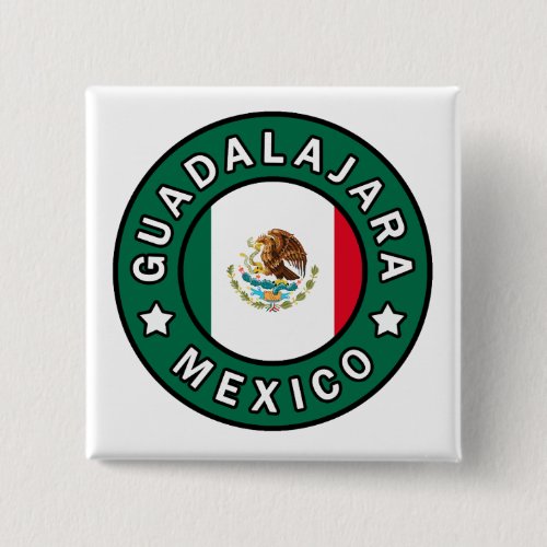 Guadalajara Mexico Button