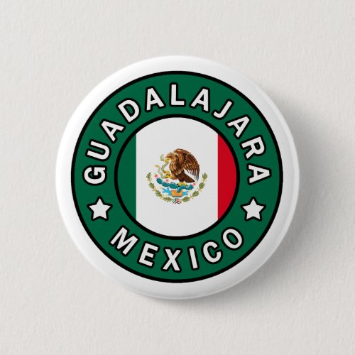 Guadalajara Mexico Button