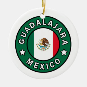 Guadalajara Mexico Ceramic Ornament