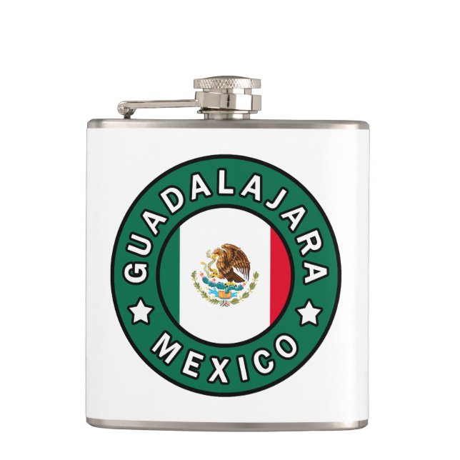 Guadalajara Mexico Flask (Front)