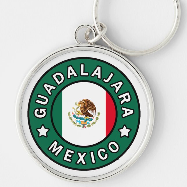 Guadalajara Mexico Keychain (Front)