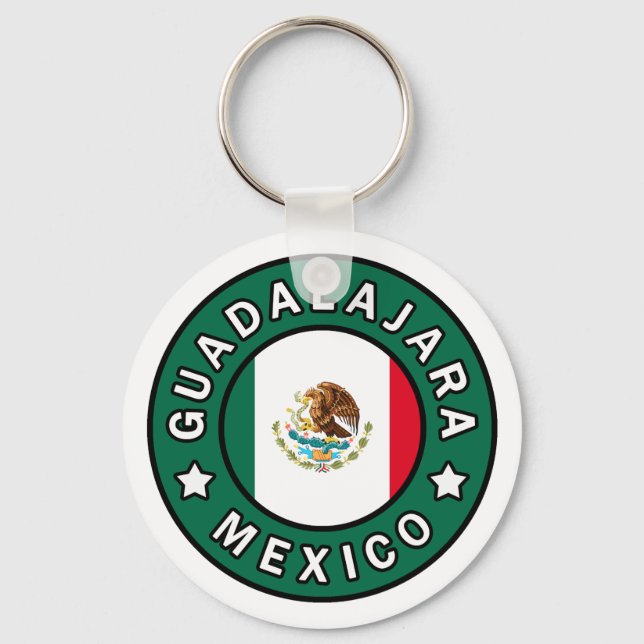 Guadalajara Mexico Keychain (Front)