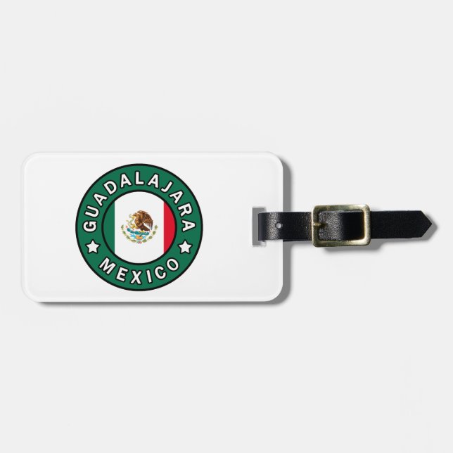 Guadalajara Mexico Luggage Tag (Front Horizontal)