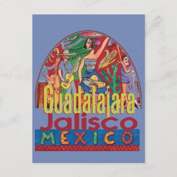 Guadalajara Mexico Postcard by samappleby at Zazzle
