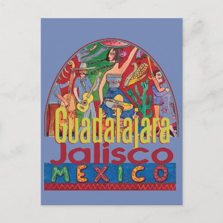 Guadalajara Mexico Postcard
