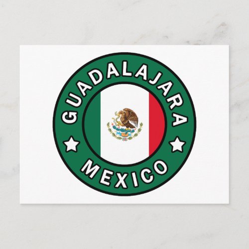 Guadalajara Mexico Postcard