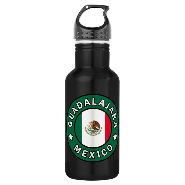 Guadalajara Mexico Water Bottle (Front)