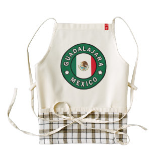 Guadalajara Mexico Zazzle HEART Apron