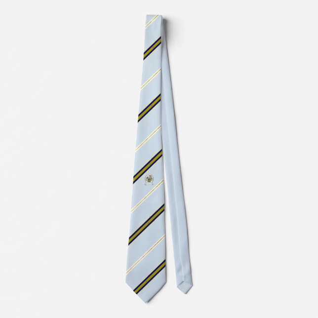 Guadalajara stripes flag neck tie (Front)