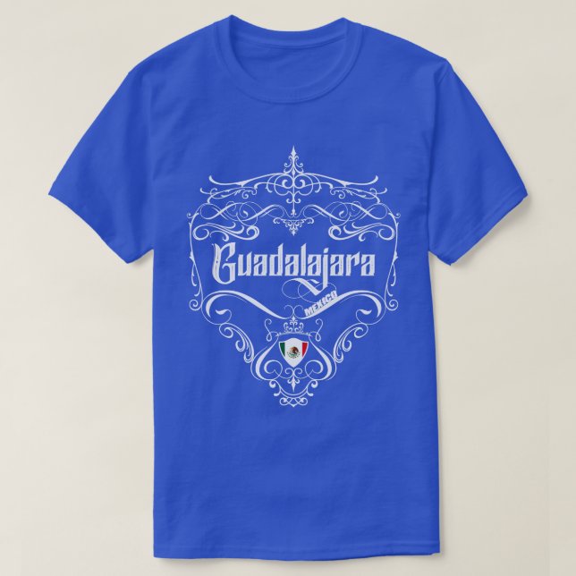 Guadalajara Vintage design 1 T-Shirt (Design Front)