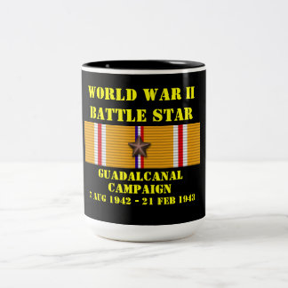 Guadalcanal Campaign Two-Tone Coffee Mug