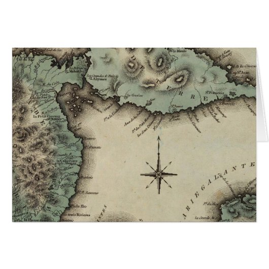 Guadaloupe 3 cards (Front Horizontal)