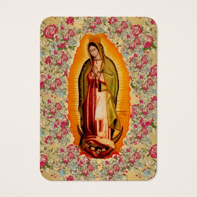 Guadalupe Catholic Spanish Funeral Holy Prayer (Front)