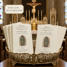 Guadalupe Catholic Wedding Mass Program