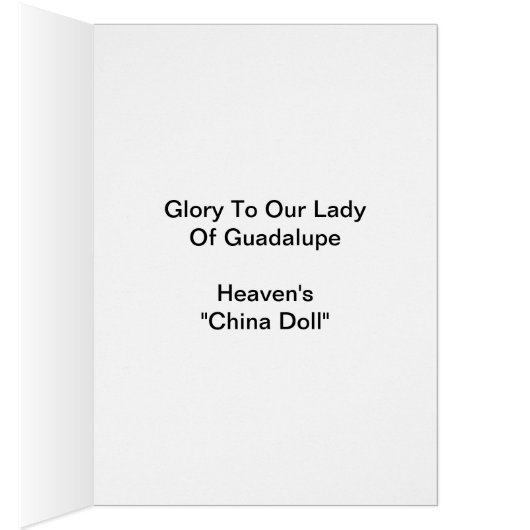 Guadalupe China Doll (Inside (Right))