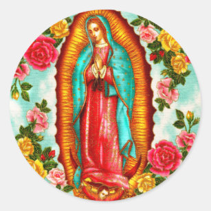 Virgen De Guadalupe Stickers | Zazzle