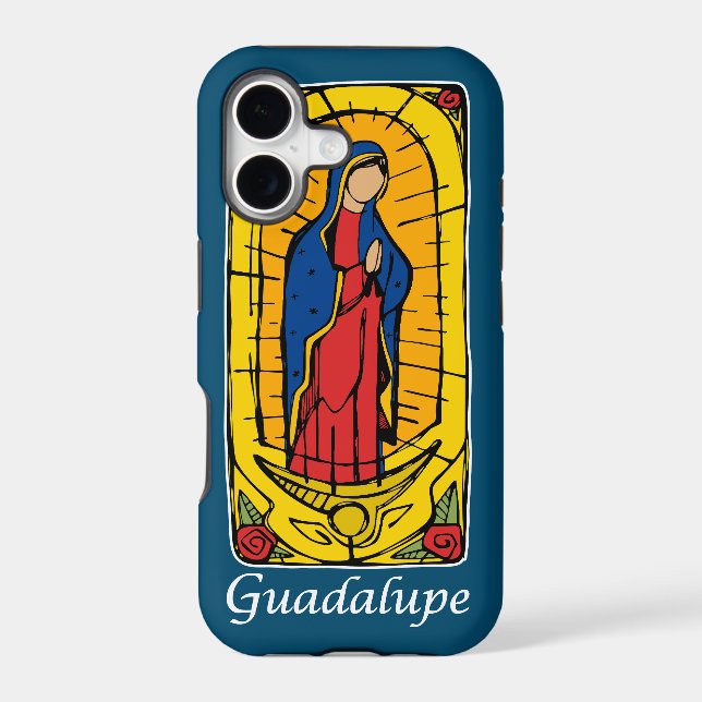 Guadalupe Iphone Case (Back)