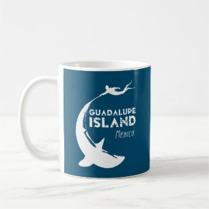 Guadalupe Island Mexico Scuba Diving With Sharks Coffee Mug