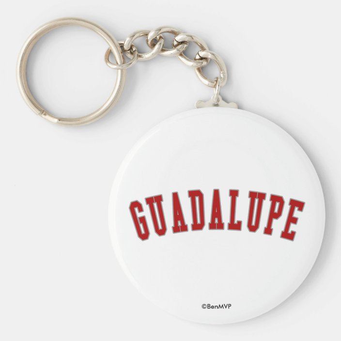 Guadalupe Keychain