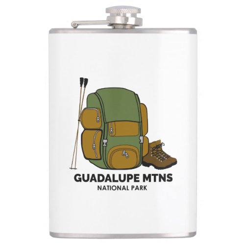 Guadalupe Mountains National Park Backpack Flask