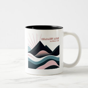 Guadalupe Mountains National Park Colored Hills Two-Tone Coffee Mug