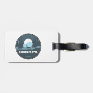 Guadalupe Mountains National Park Deer Luggage Tag