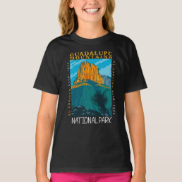 Guadalupe Mountains National Park Distressed  T-Shirt