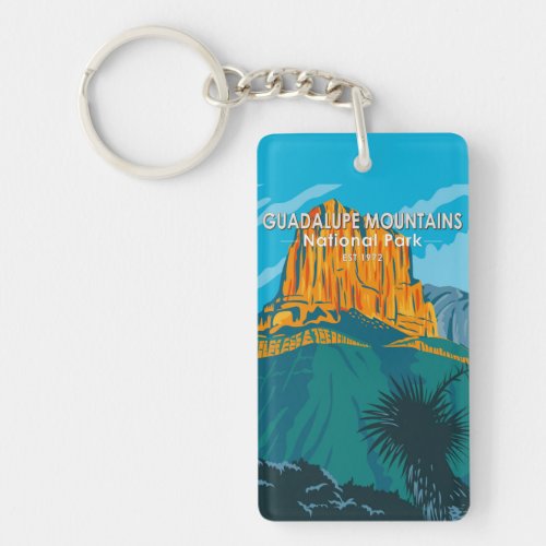  Guadalupe Mountains National Park Double Sided Keychain