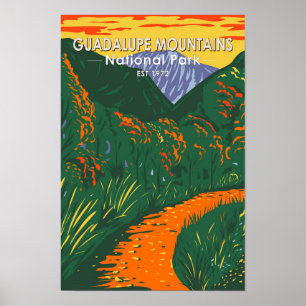 Guadalupe Mountains National Park McKittrick Poster