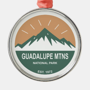Guadalupe Mountains National Park Metal Ornament