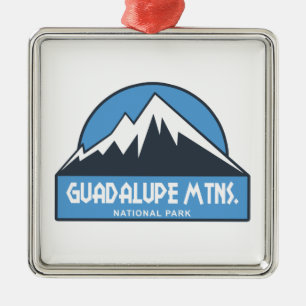 Guadalupe Mountains National Park Metal Ornament
