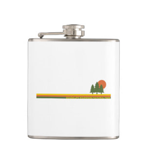 Guadalupe Mountains National Park Pine Trees Sun Flask