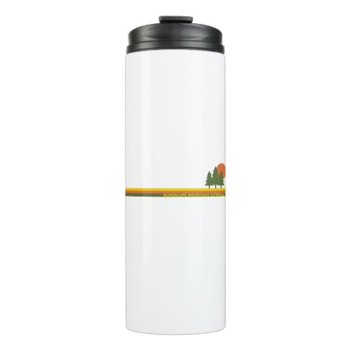 Guadalupe Mountains National Park Pine Trees Sun Thermal Tumbler