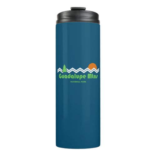 Guadalupe Mountains National Park Retro Thermal Tumbler