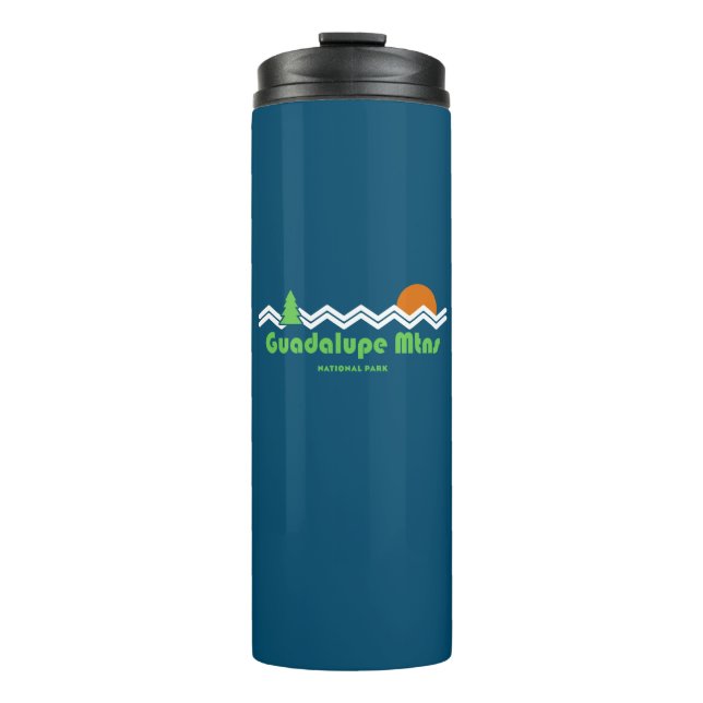 Guadalupe Mountains National Park Retro Thermal Tumbler (Front)