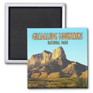 Guadalupe Mountains National Park Texas Magnet
